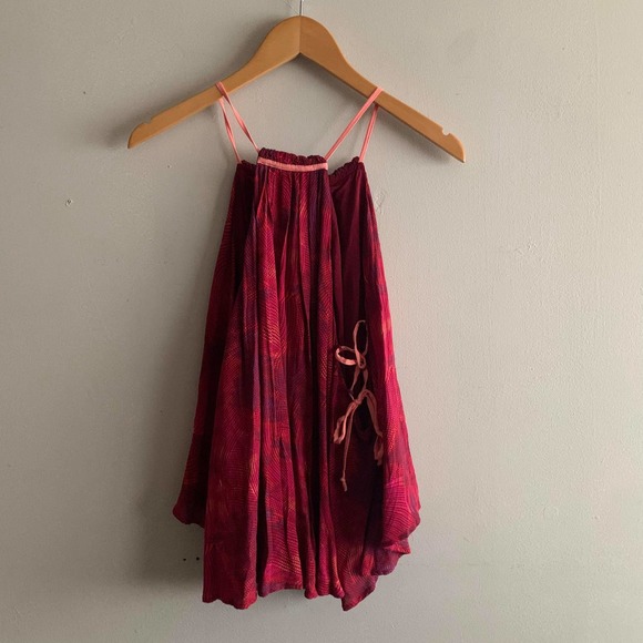 Free People Red Halter Blouse - Picture 5 of 5